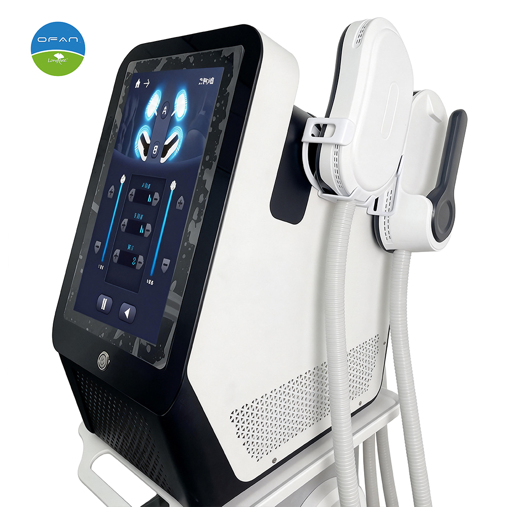 Portable EMS RF Machine 3500W Body Sculpt 4 Handles