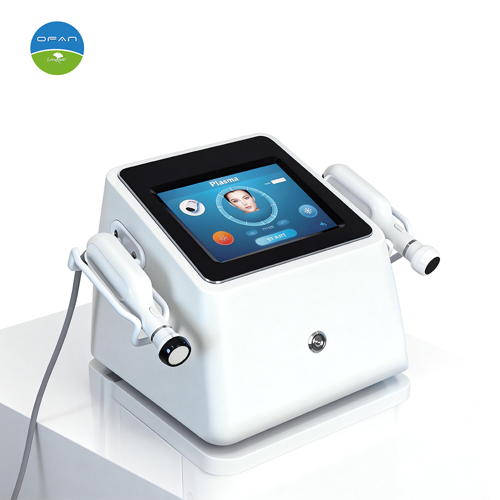 2 in 1 Plasma Beauty Machine Hot Cold Skin Rejuvenation Device