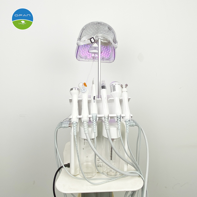 7 IN 1 Hydra Dermabrasion Facial Machine LED Beauty System