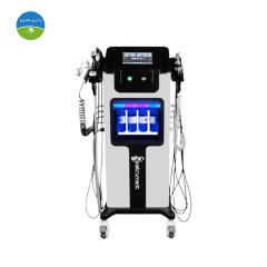 8 IN 1 Dermabrasion Facial Beauty Machine RF Ultrasonic Device