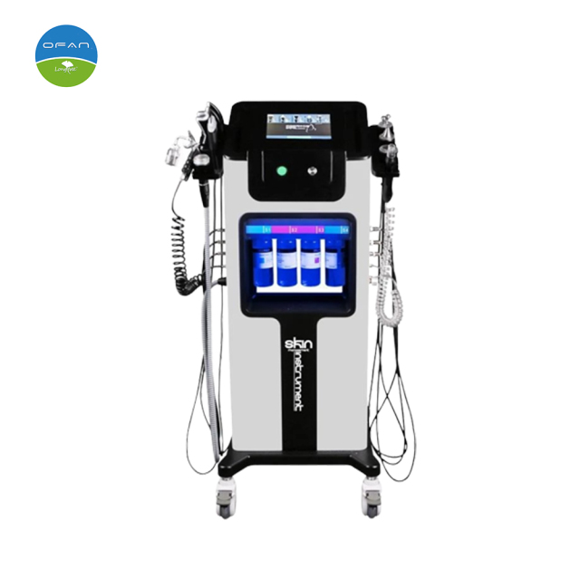 8 IN 1 Dermabrasion Facial Beauty Machine RF Ultrasonic Device