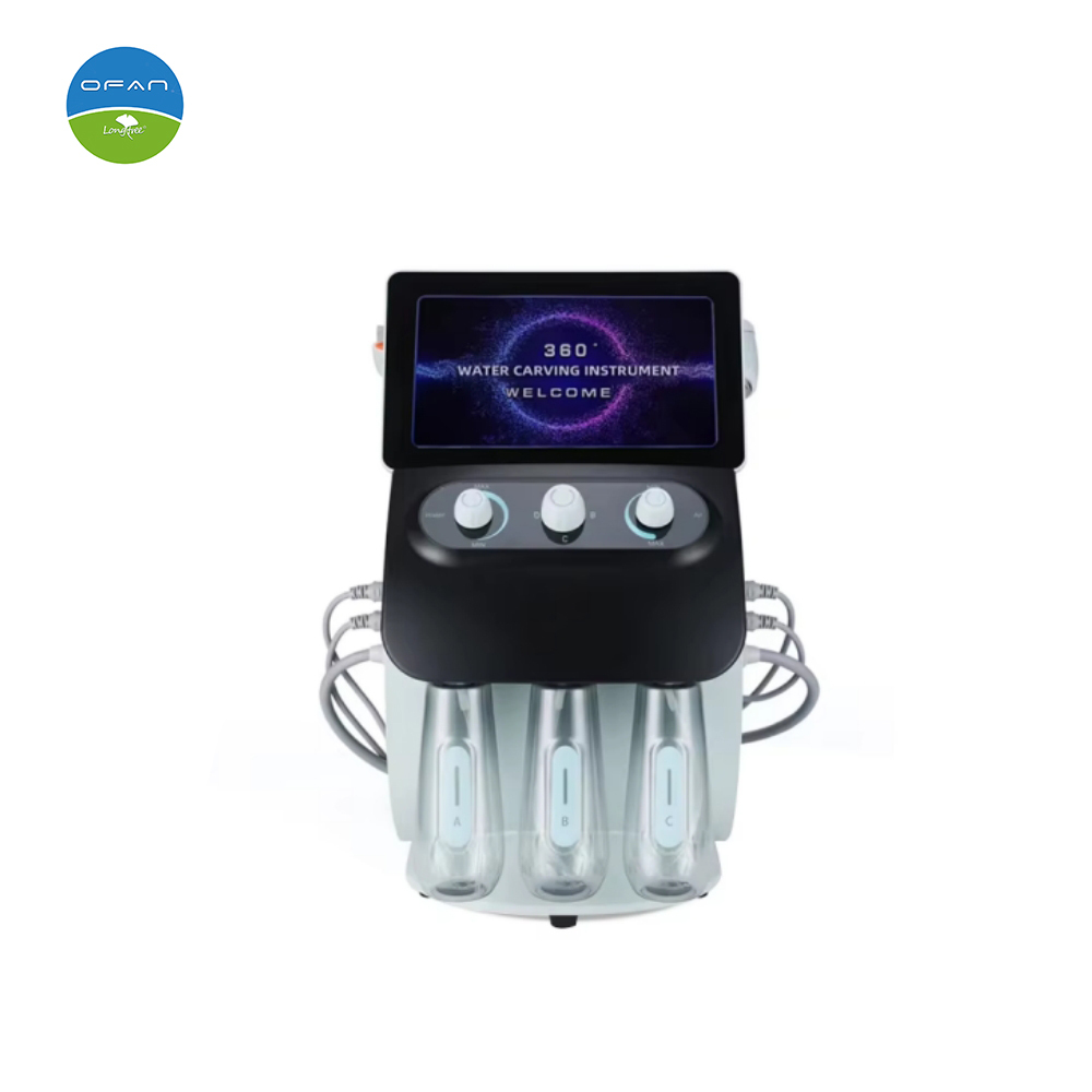 6 in 1 Hydra Facial RF Oxygen Beauty Machine