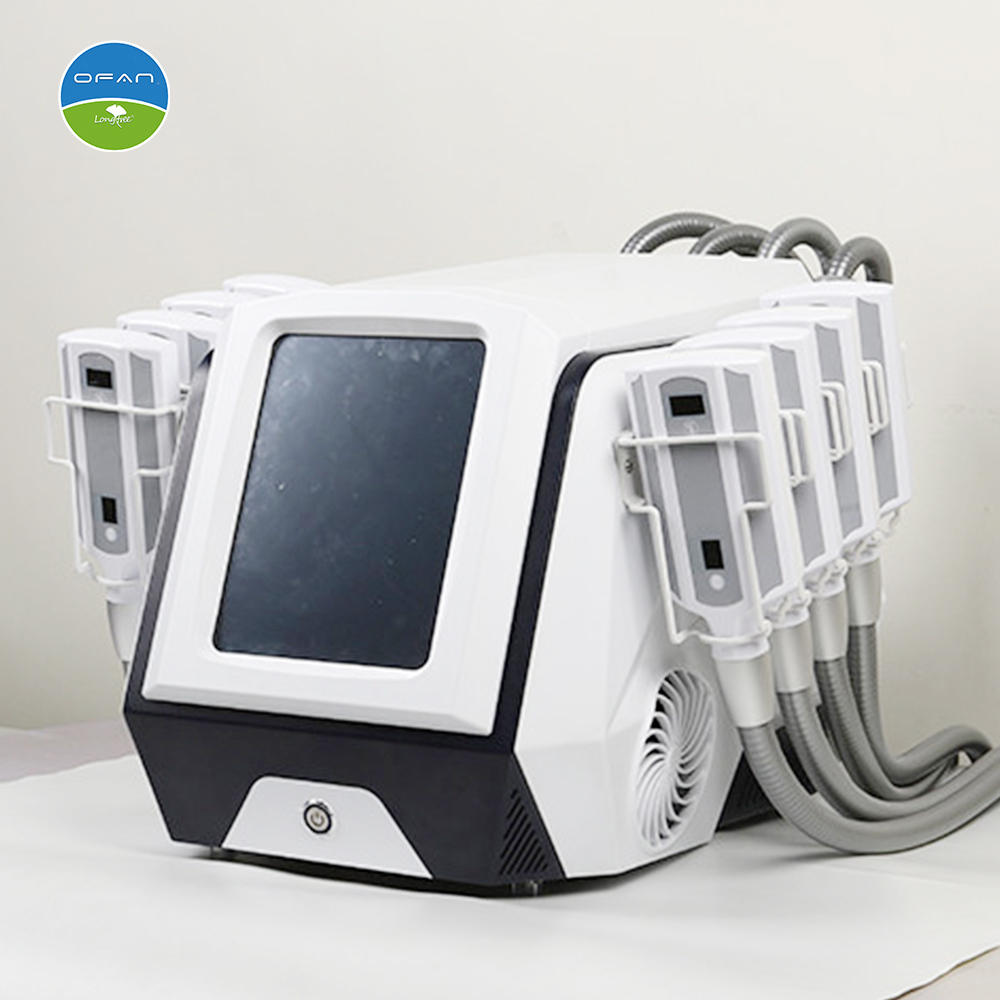 Portable Cryo Silicon Plate Machine | 8 Handles Slimming Cryolipolysis Machine