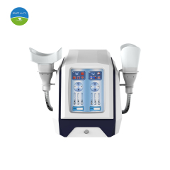 Portable Cryolipolysis Machine with Exchangeable Applicators and Dual Handles