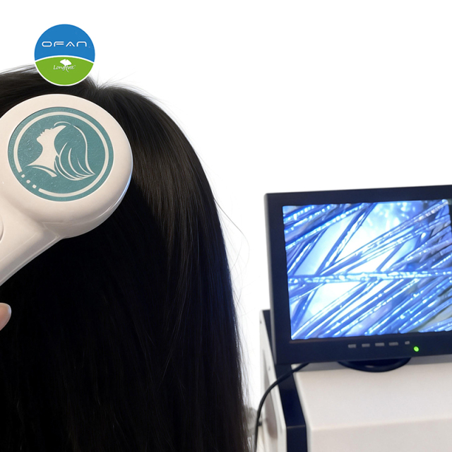 Vertical Professional Hair Regrowth Machine with 5 Applicators