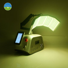 Portable 7 Color PDT LED Facial Skin Machine RF Microcurrent Ultrasonic Beauty Device,7 Color PDT LED RF Microcurrent Facial Beauty Machine for Skin Rejuvenation