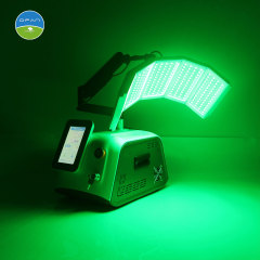 Portable 7 Color PDT LED Facial Skin Machine RF Microcurrent Ultrasonic Beauty Device,7 Color PDT LED RF Microcurrent Facial Beauty Machine for Skin Rejuvenation