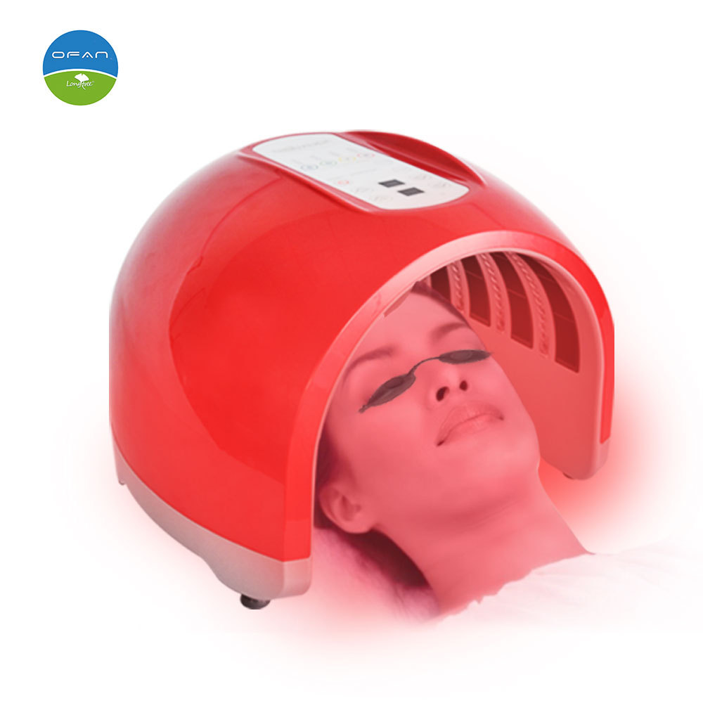 4 Color LED Light Therapy Machine for Acne Skin Care Treatment