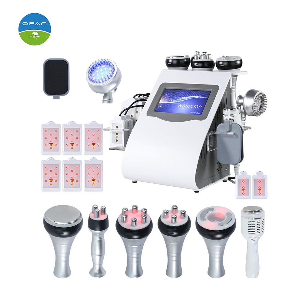 9 in 1 Cavitation Machine 40K RF Slimming Vacuum Laser Device