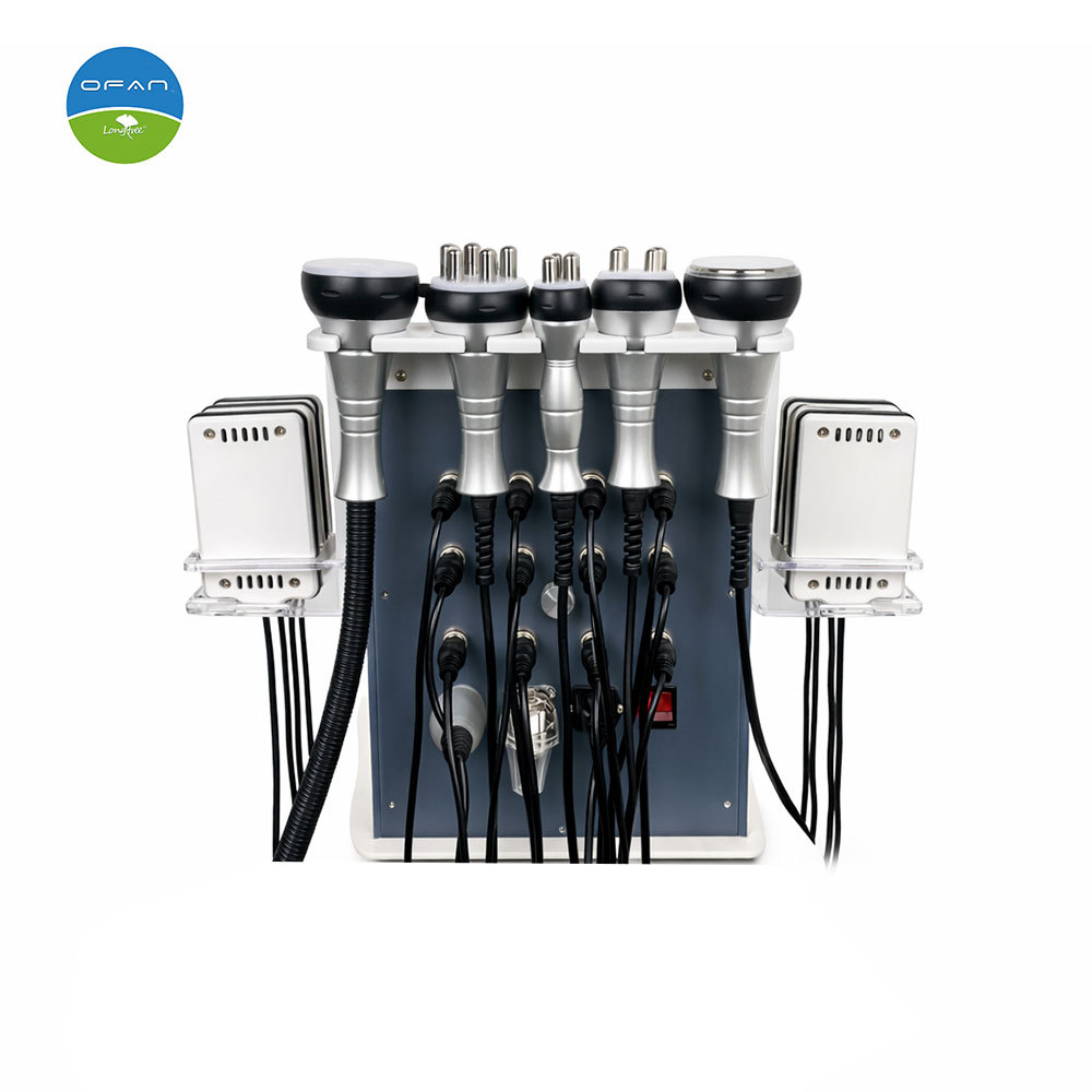 6 in 1 Cavitation RF Machine Fat Reduction Body Contouring