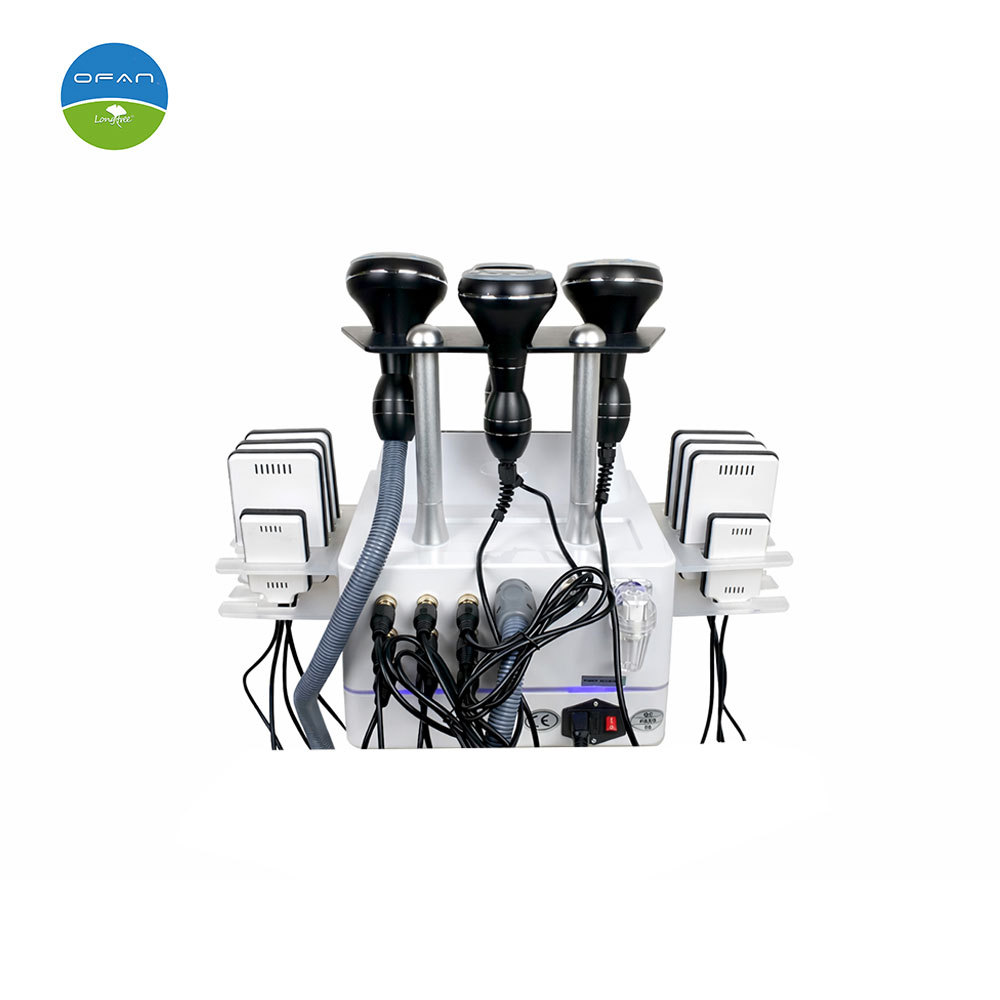 5 in 1 Cavitation Machine RF Slimming Laser Lipolysis Device