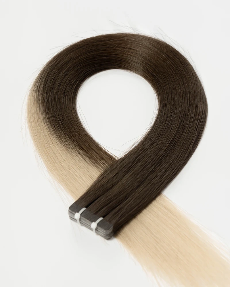 Tape In-Dark Brown/Creamy Blonde (O#2/24)