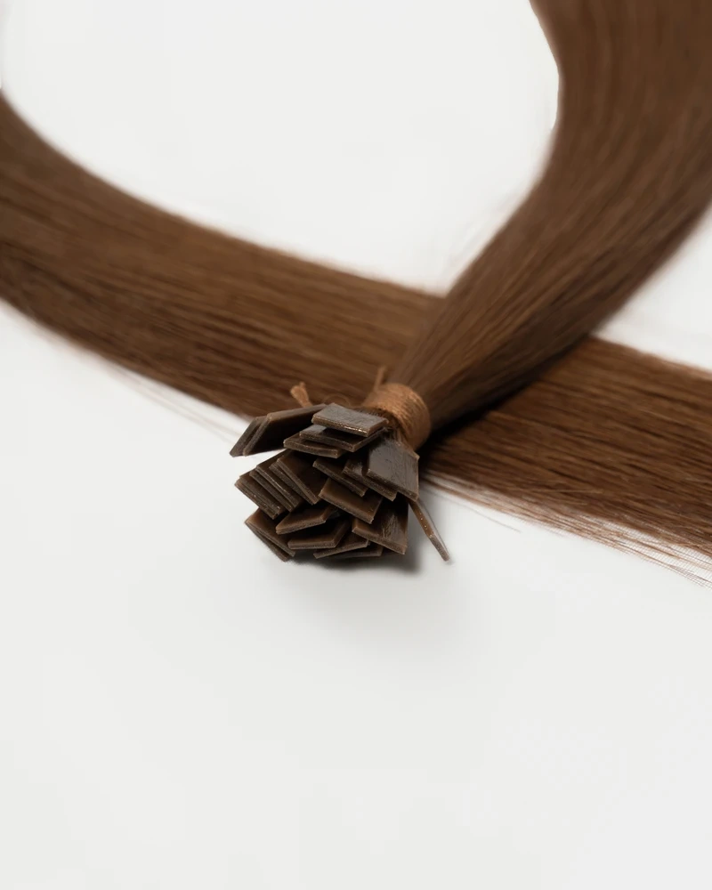 Flat Tip Hair Extension,Bronzed Amber #560