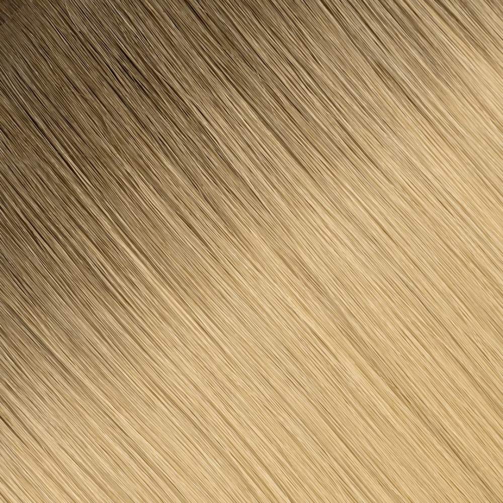 Flat Tip-Mocha Brown/ White Blonde(R#8/12)