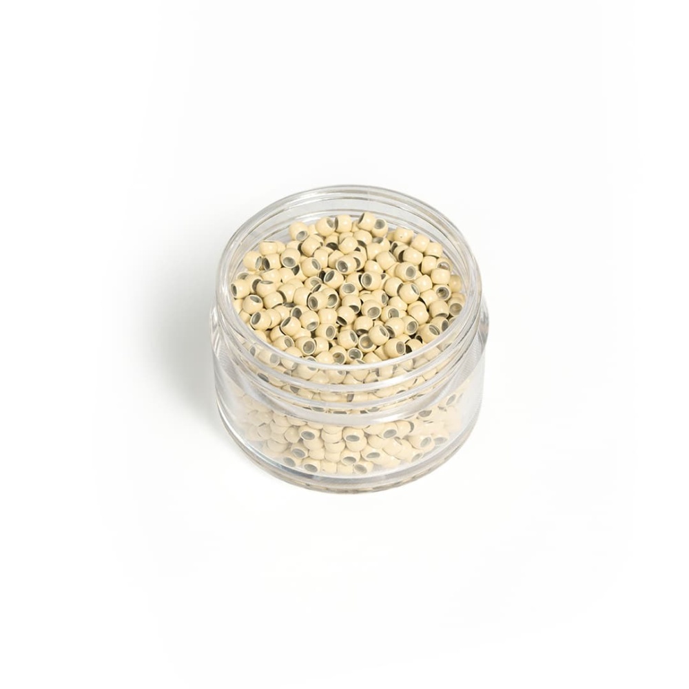 Silicone Lined Nano Rings 3.0cm - 500pcs Bulk Pack for Hair Extensions