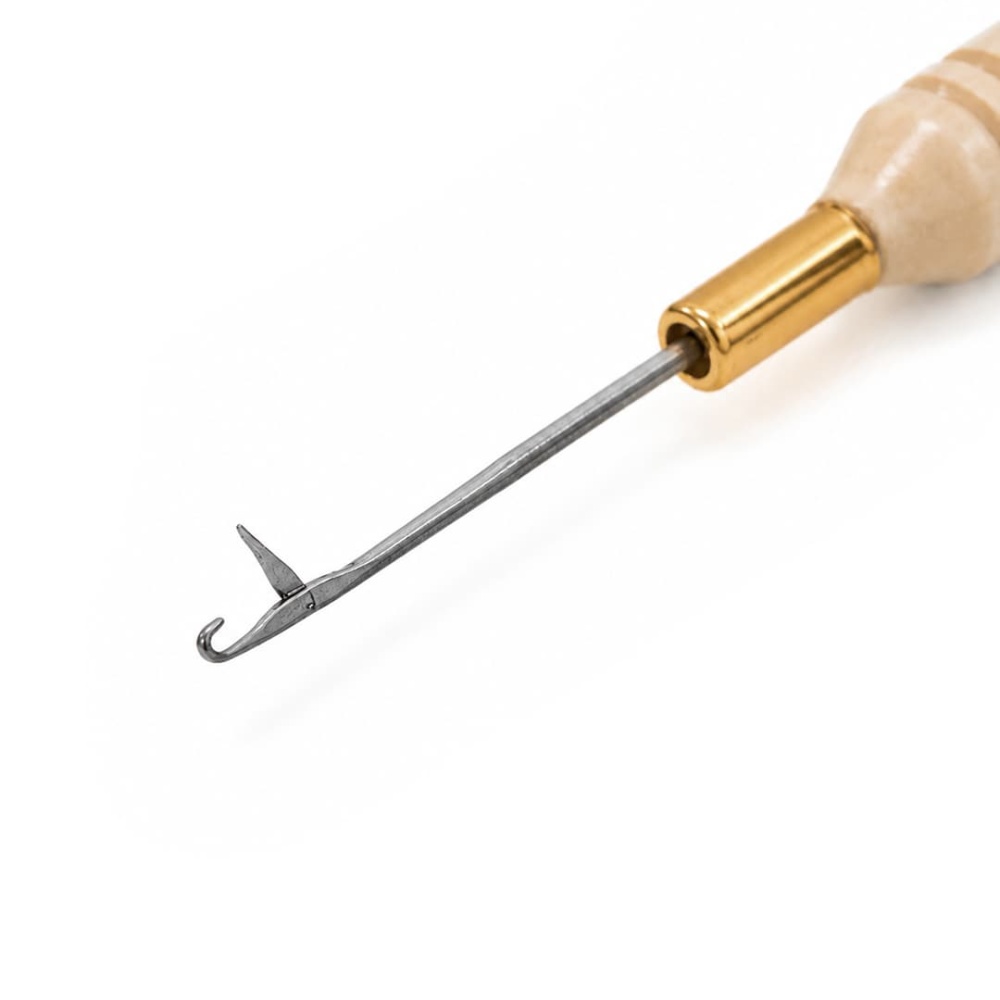 Crochet Hook for Nano Ring Hair Extensions - Stainless Steel Threading Tool