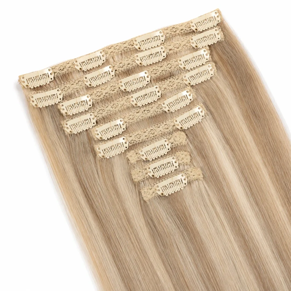Seamless Clip-In Hair Extensions - #P14/101 (140g)