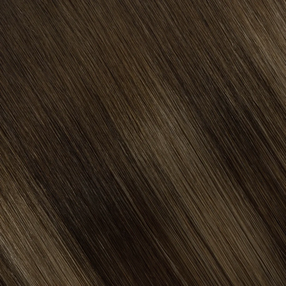 Seamless Clip-In Hair Extensions - #T4/P4/14 (140g)