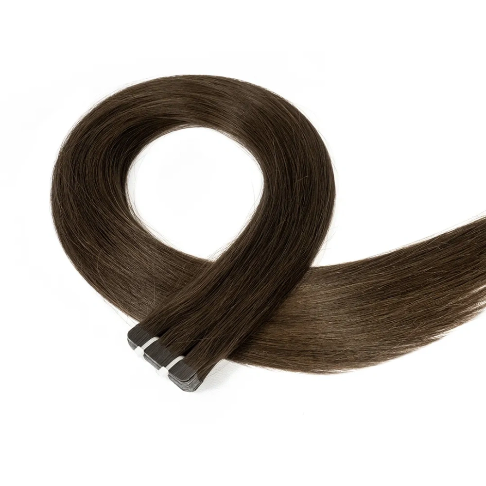 #3 Walnut Brown Tape In-Luxury Hair Extensions