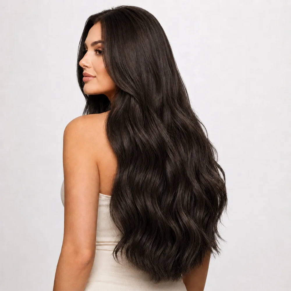#1B Off Black Tape In-Luxury Hair Extensions
