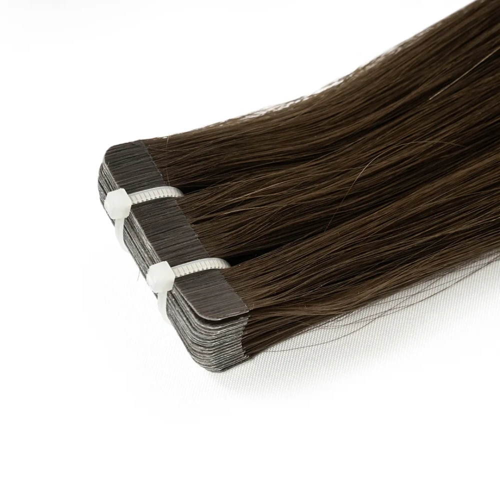 #3 Walnut Brown Tape In-Luxury Hair Extensions