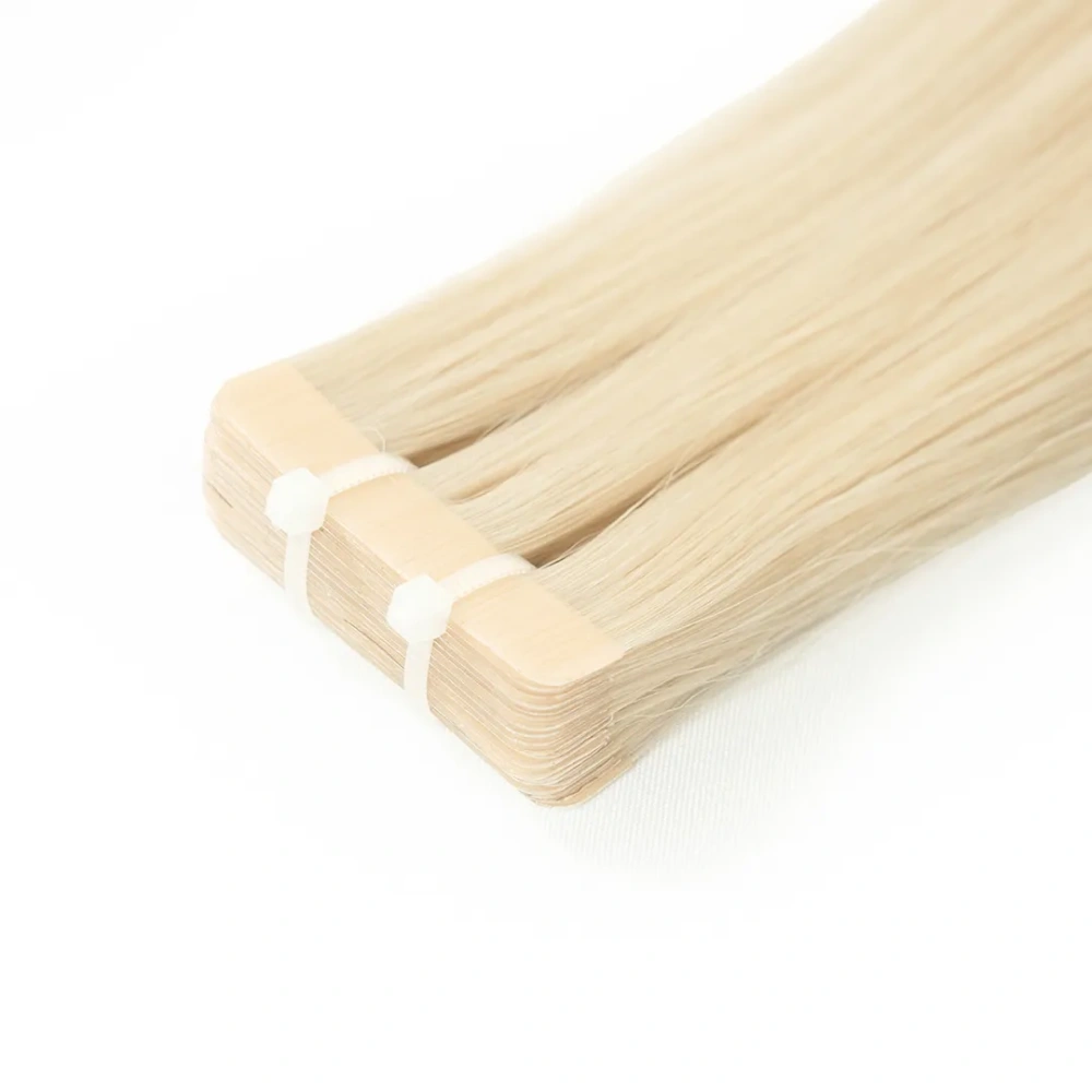 #80 White Blonde Tape In-Luxury Hair Extensions