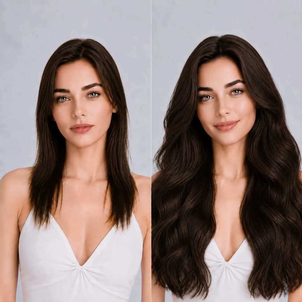 #3 Walnut Brown Tape In-Luxury Hair Extensions