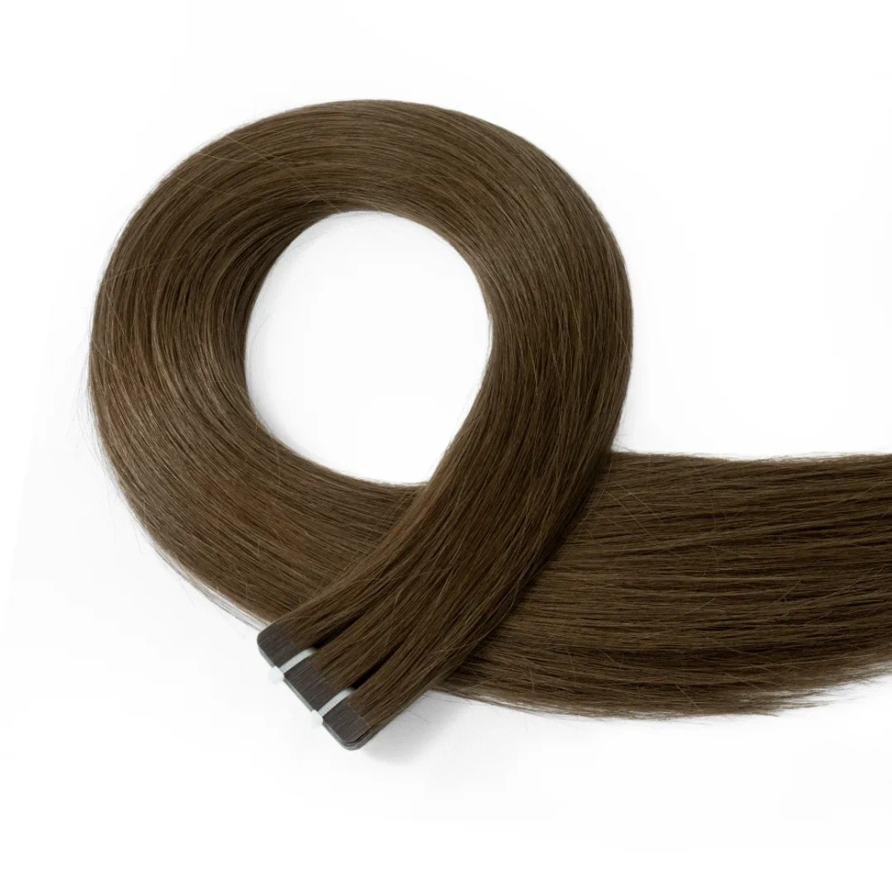 #5 Hazelnu Brown Tape In-Luxury Hair Extensions