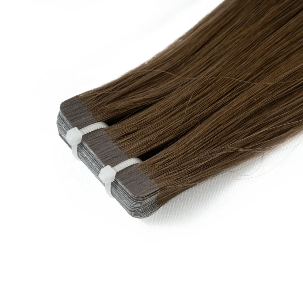 #5 Hazelnu Brown Tape In-Luxury Hair Extensions