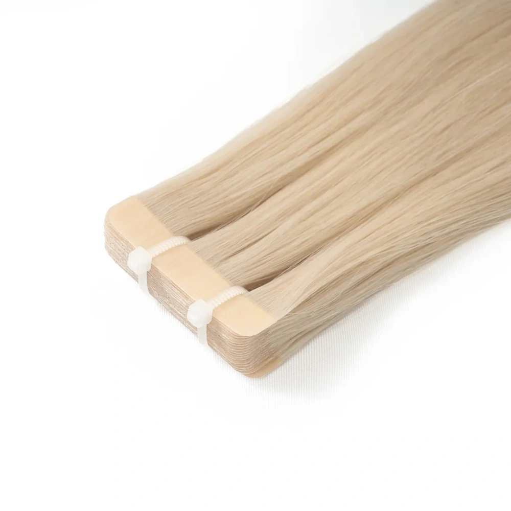 #88 Pure Platinum Tape In-Luxury Hair Extensions