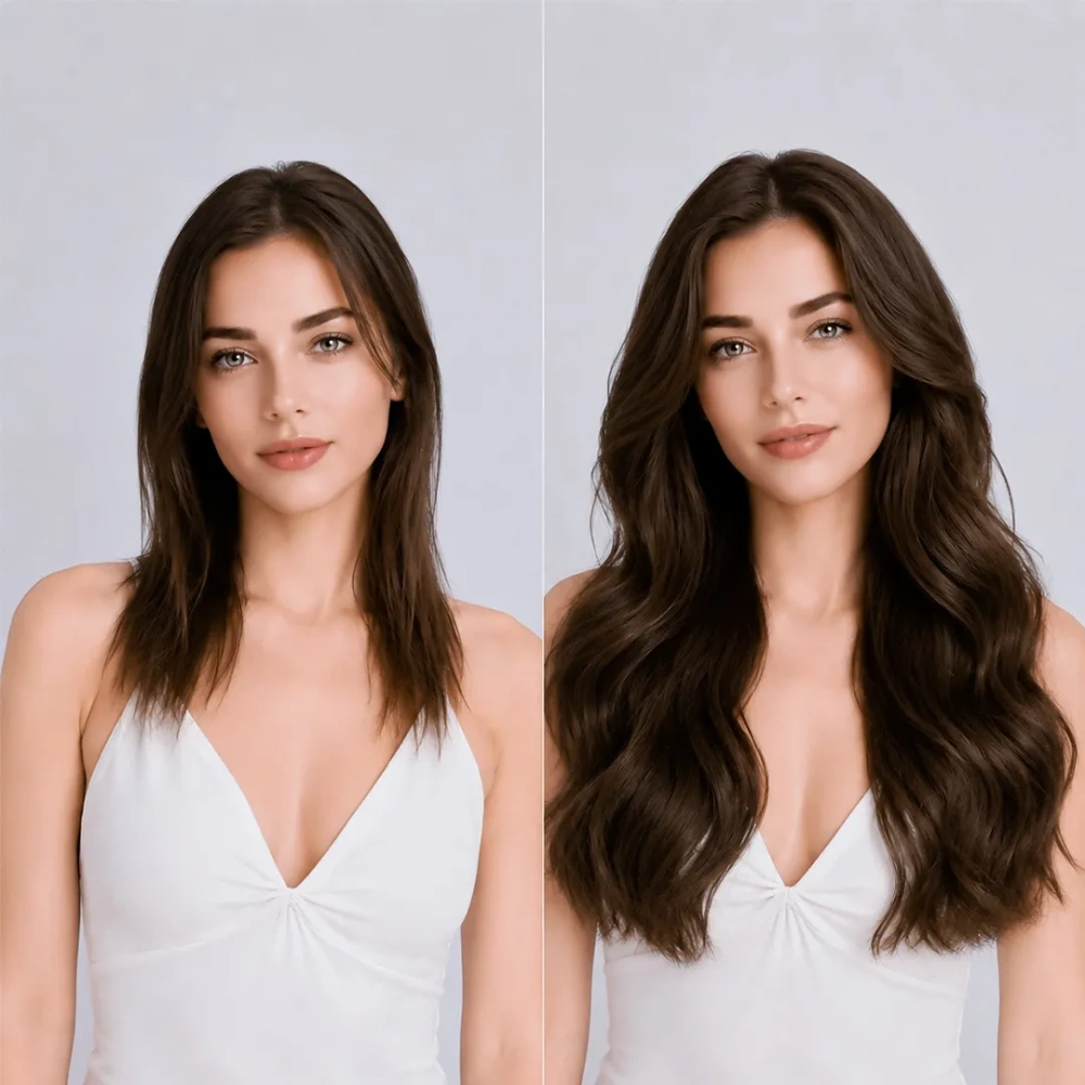 #5 Hazelnu Brown Tape In-Luxury Hair Extensions