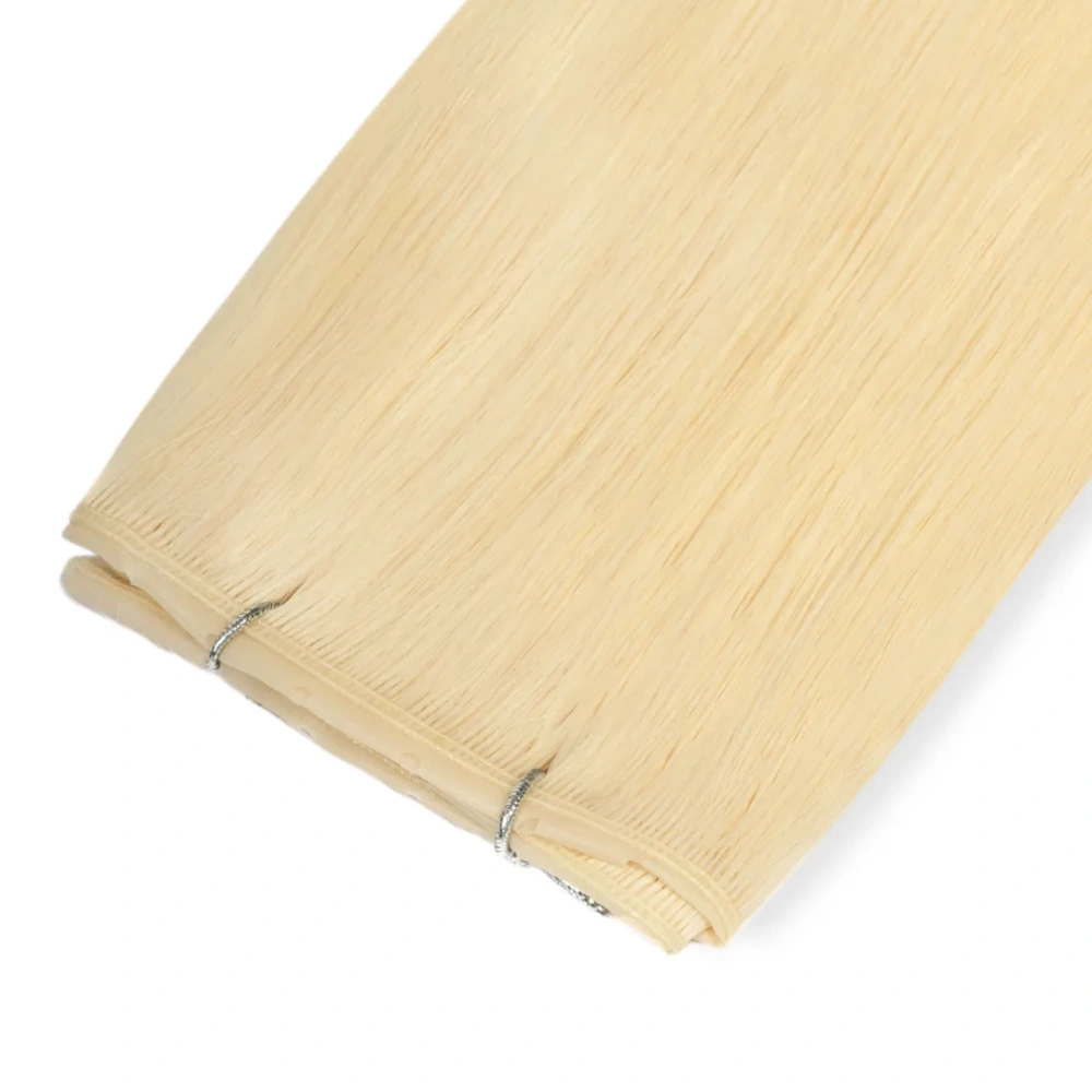 #90 Beige Blonde Butterfly Weft-Luxury Hair Extensions