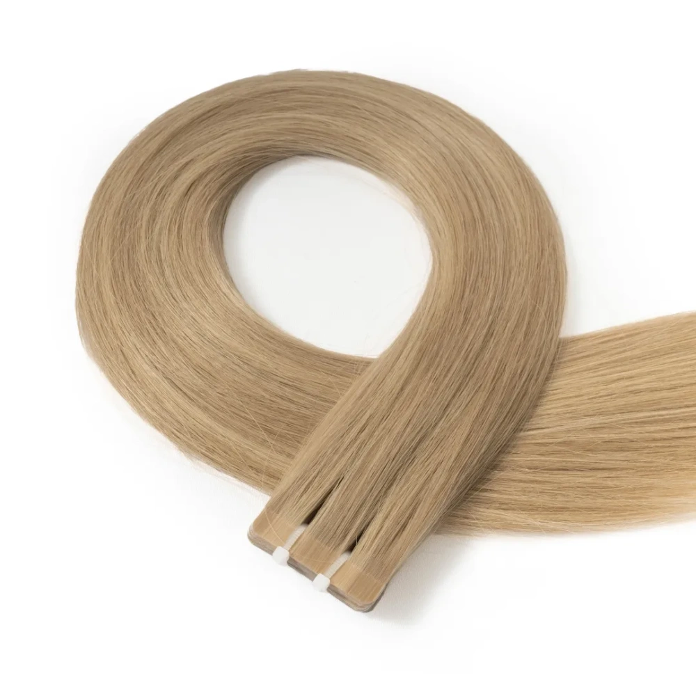 H#18/6 Golden Amber Blonde Tape In-Luxury Hair Extensions