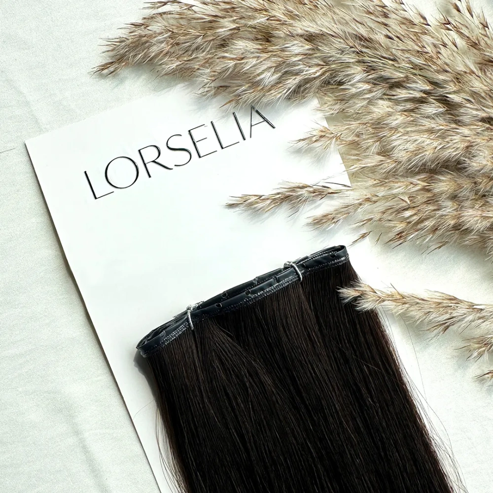 LORSELIA Genius Weft Hair Extensions - #1 Jet Black