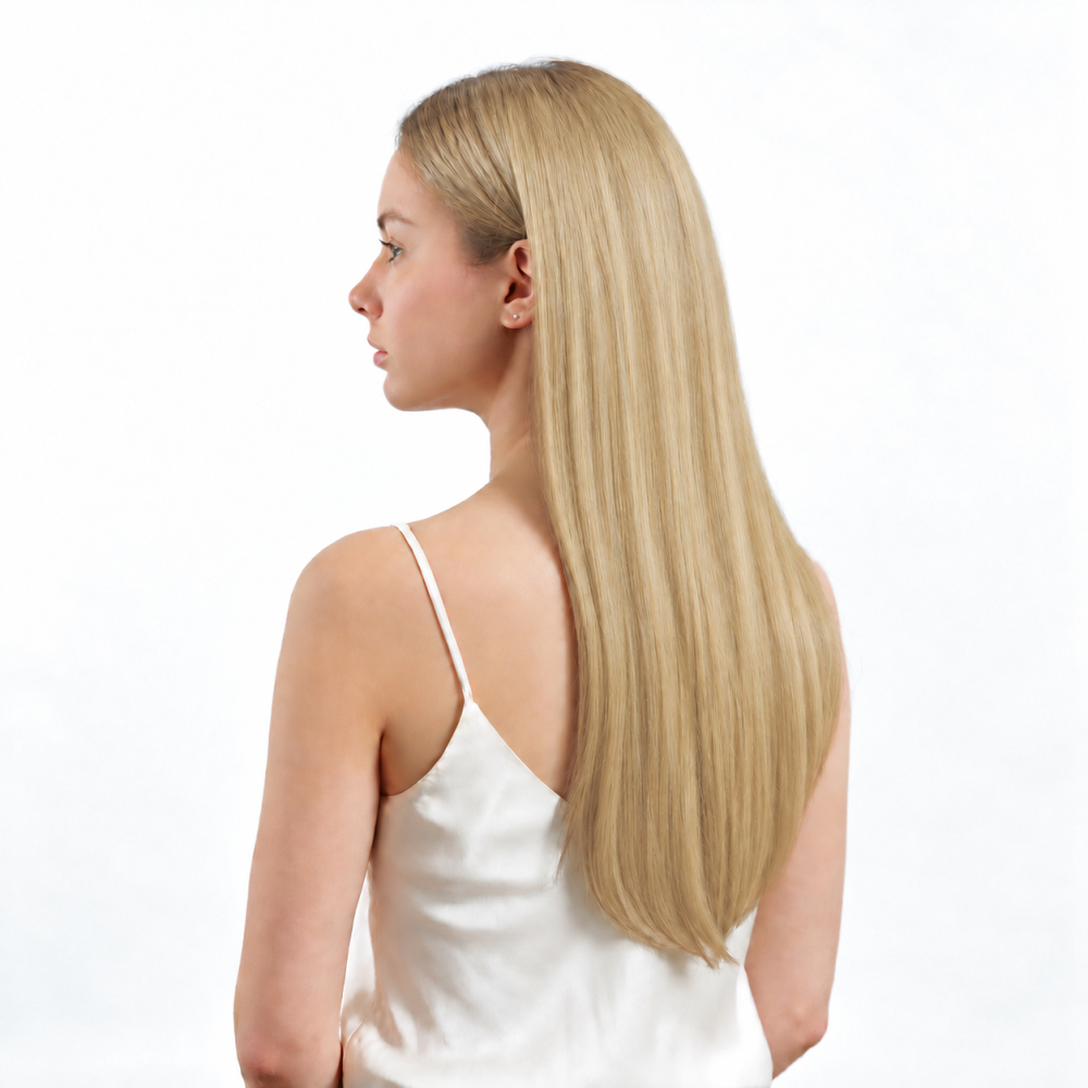 Double Ended Feather Hair Extensions – Light Brown