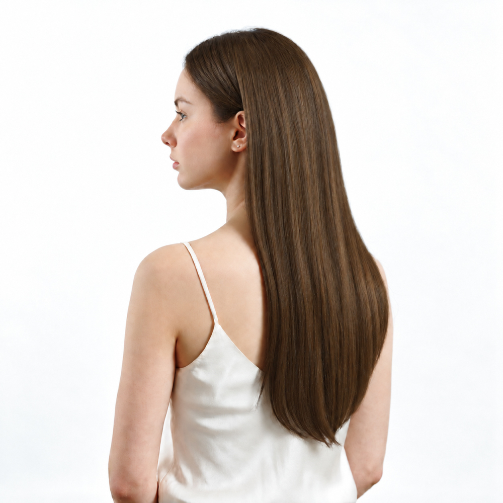 Double Ended Feather Hair Extensions – Brown