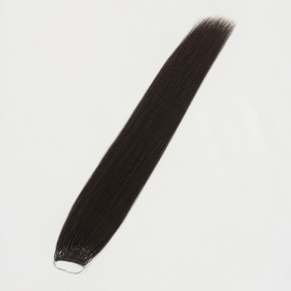Double Ended Feather Hair Extensions – Natural Black