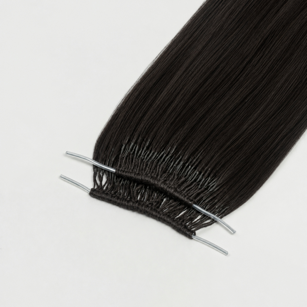 Double Ended Feather Hair Extensions – Natural Black