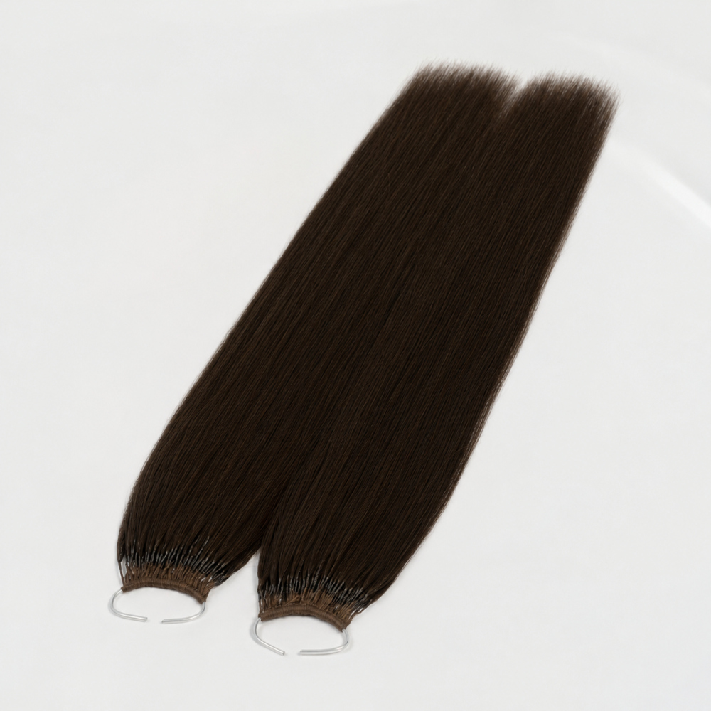 Double Ended Feather Hair Extensions – Dark Brown