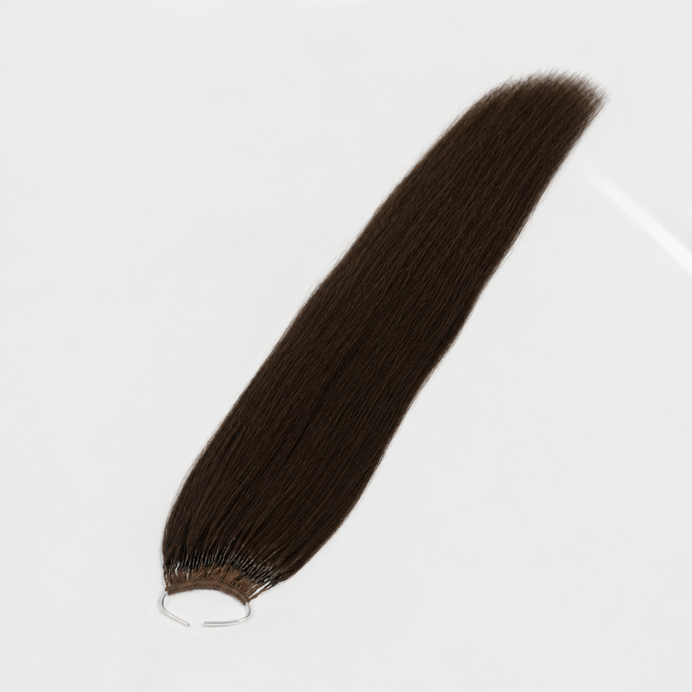 Double Ended Feather Hair Extensions – Dark Brown