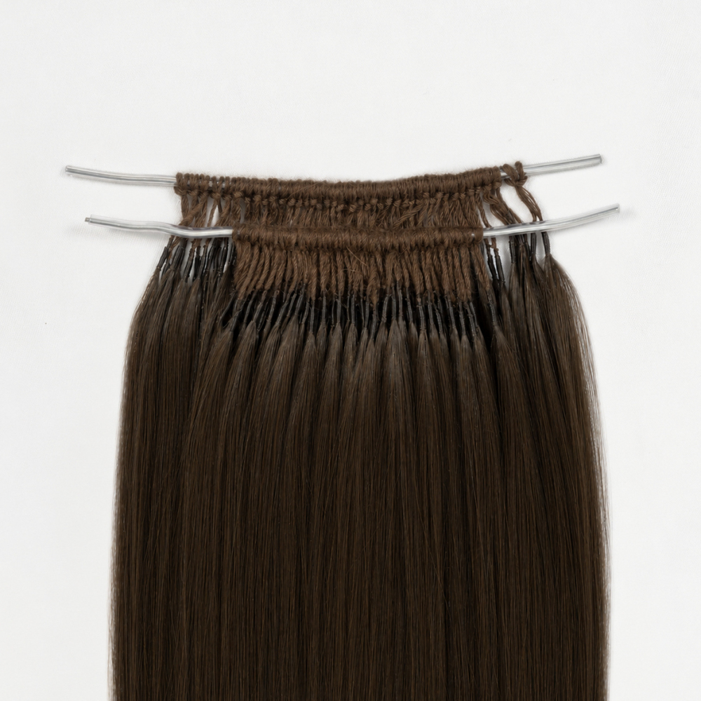 Double Ended Feather Hair Extensions – Dark Brown