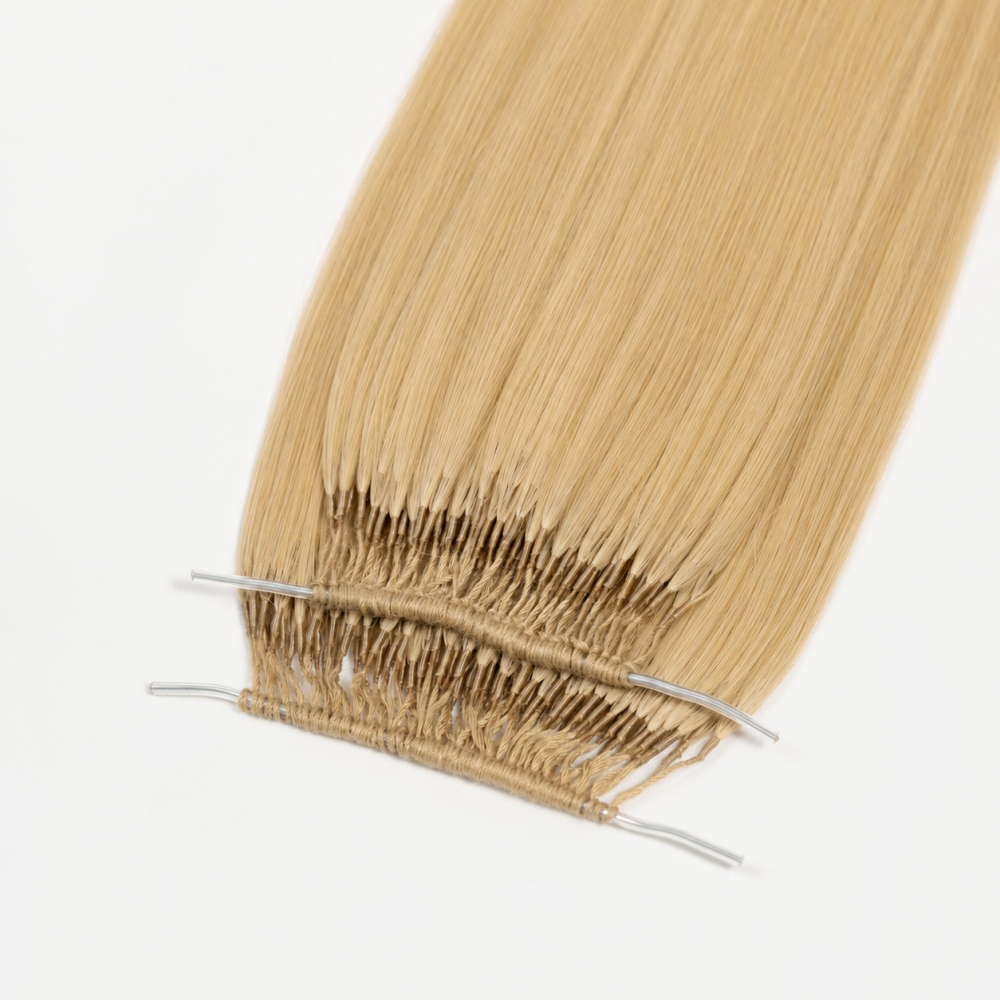Double Ended Feather Hair Extensions – Light Brown