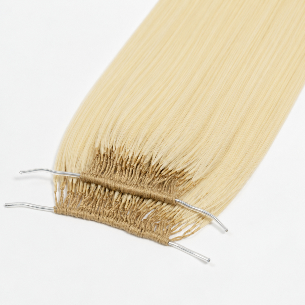 Premium Blond Double Ended Feather Hair Extensions – 100% Remy Human Hair