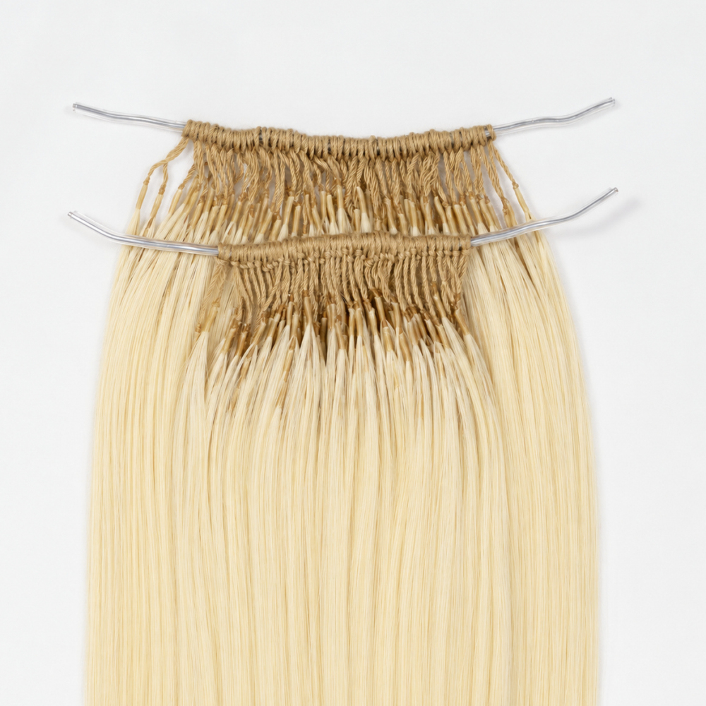 Premium Blond Double Ended Feather Hair Extensions – 100% Remy Human Hair