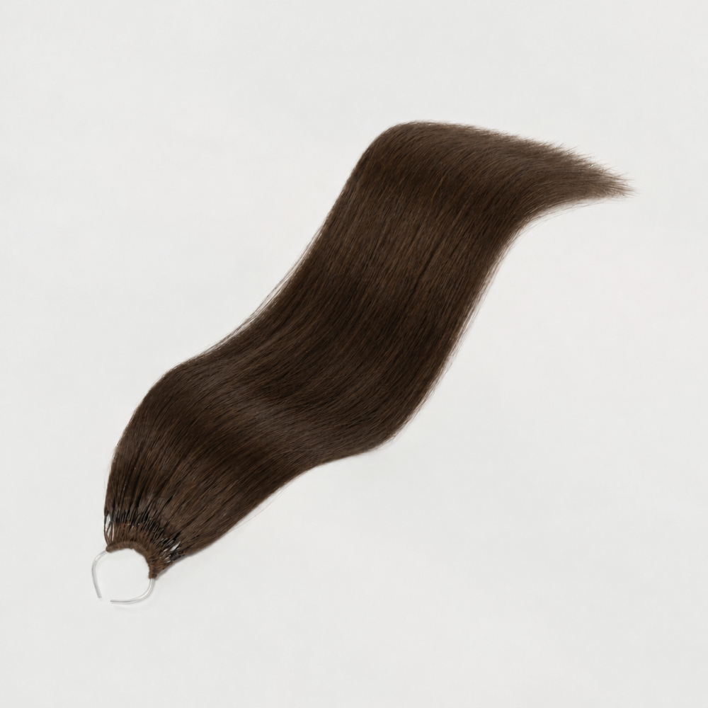 Double Ended Feather Hair Extensions – Dark Brown