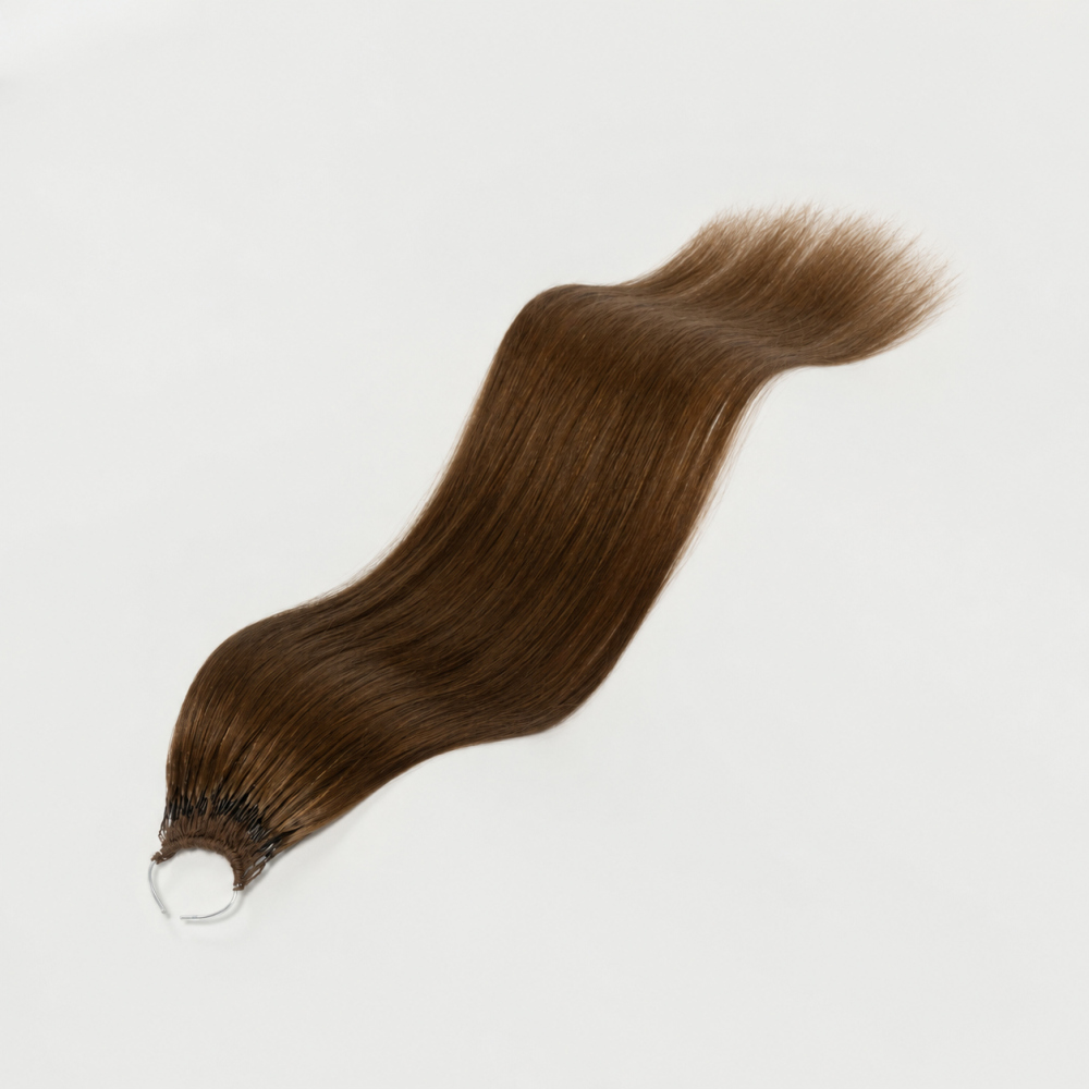 Double Ended Feather Hair Extensions – Brown