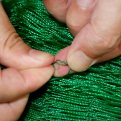 Heavy Dark Green 9-strand Polyethylene Net
