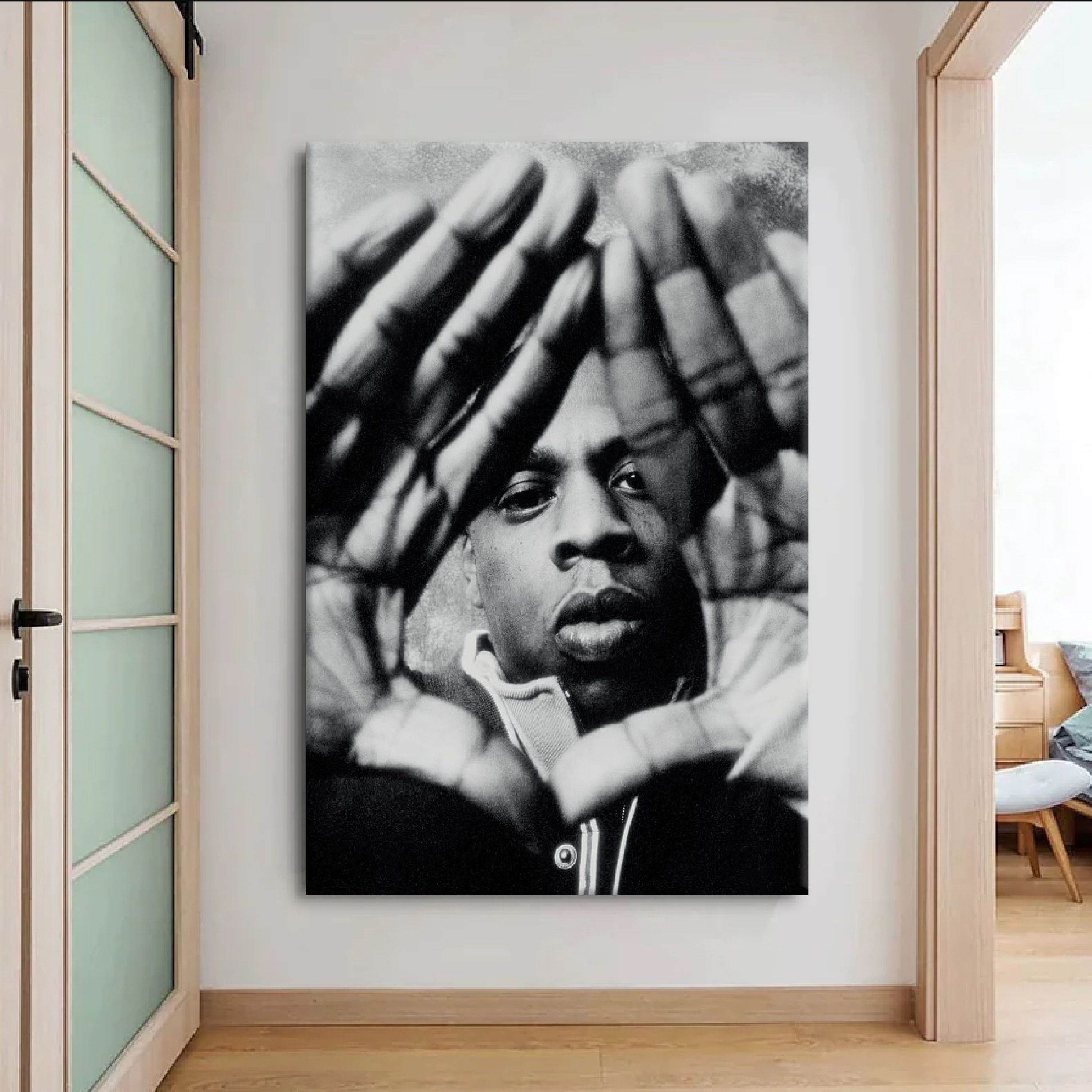 Rapper Jay Z Poster Canvas Wall Art