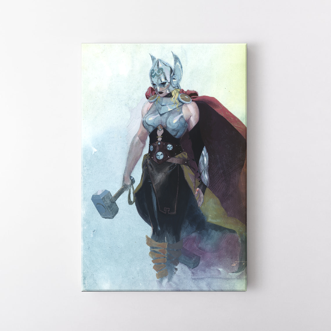 Valkyrie Jane Foster Ink Style Canvas Wall Art