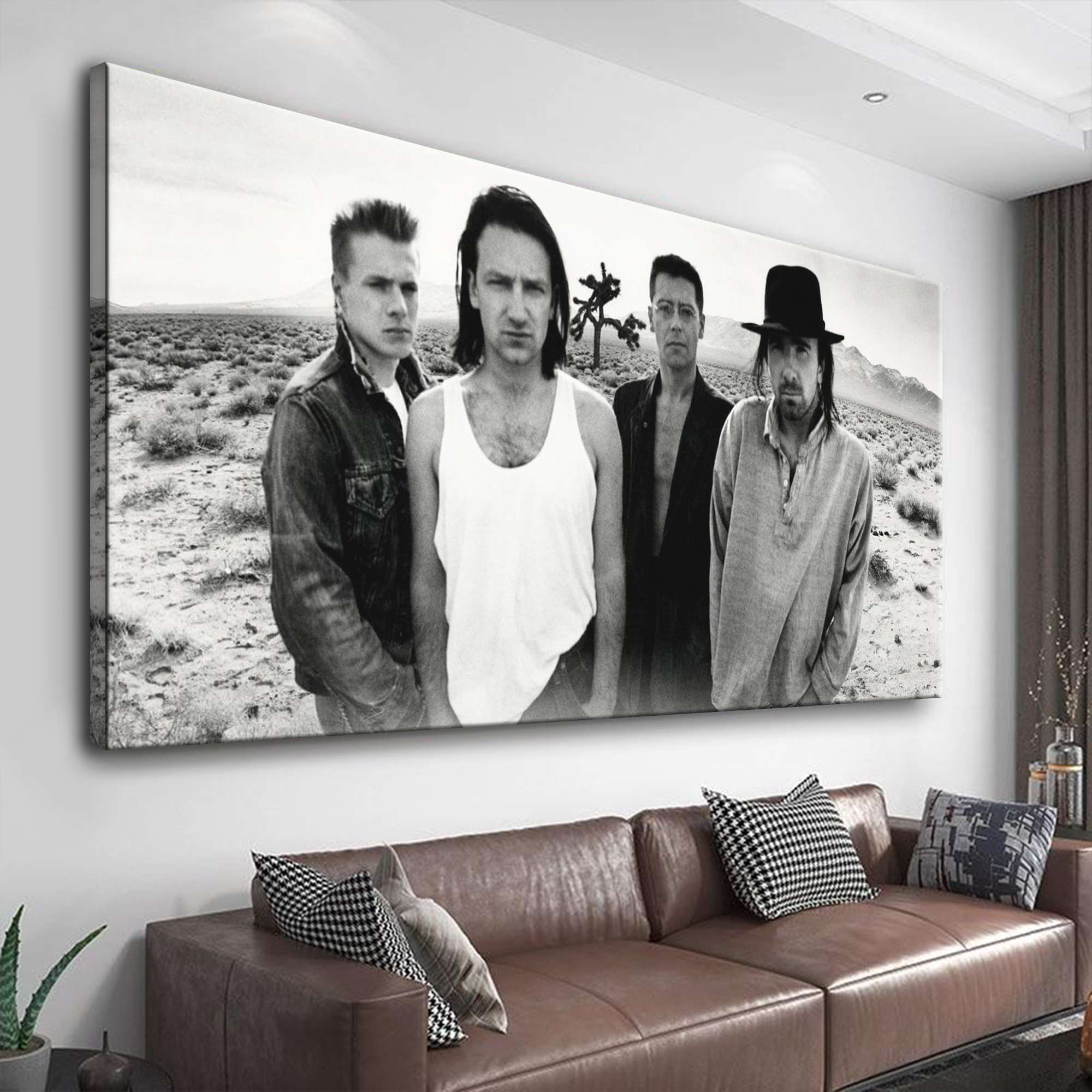 U2 Classic Album The Joshua Tree Poster Canvas Wall Art